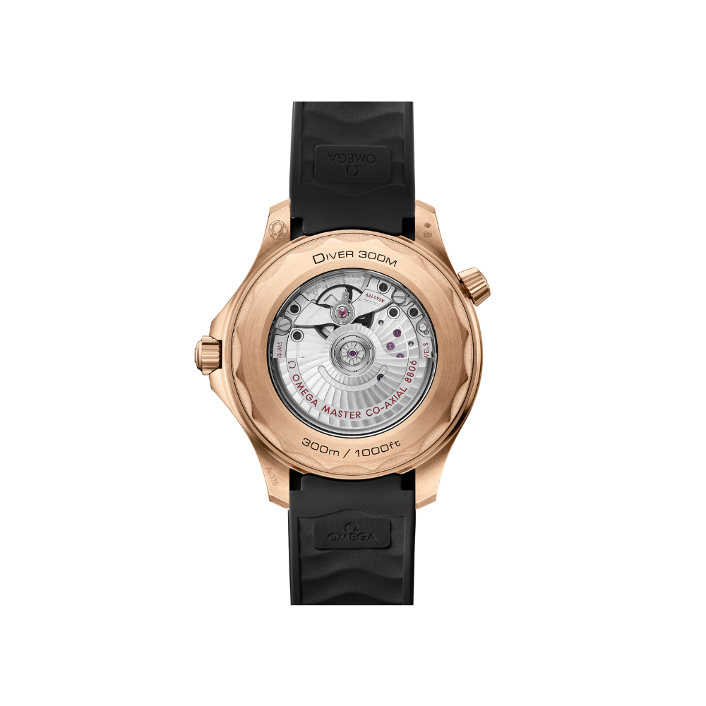 Seamaster Diver 300M 42 Bronze Gold On Rubber Strap Ref. 210.92.42.20.01.003 - Image 4