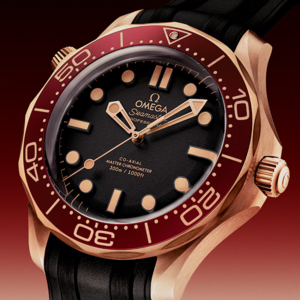 Seamaster Diver 300M 42 Bronze Gold On Rubber Strap Ref. 210.92.42.20.01.003 - Image 2