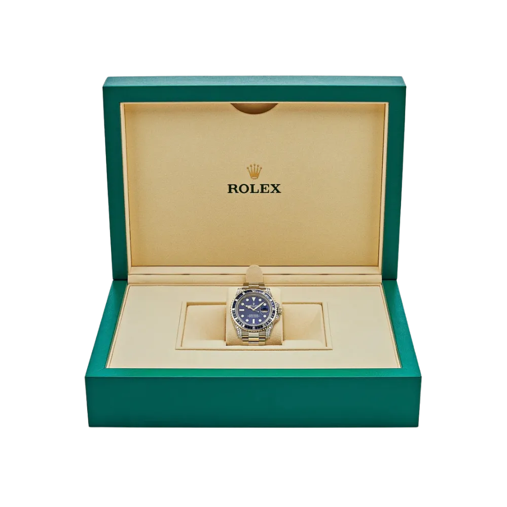 Rolex Submariner Date 116659SABR White Gold Blue Dial Sapphire Diamond Bezel - Image 7