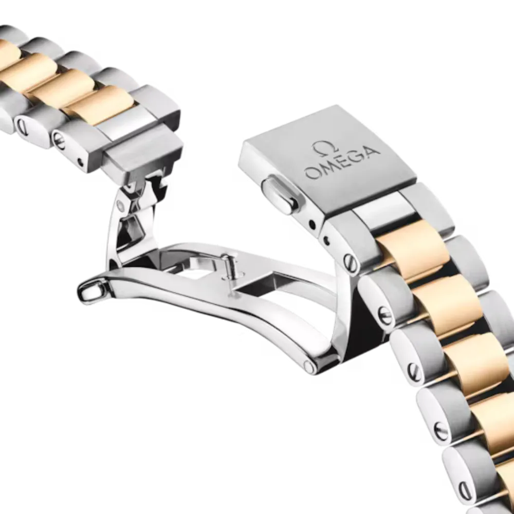 Seamaster Aqua Terra 150M 30 mm, steel ‑ Moonshine gold on steel ‑ Moonshine gold Ref. 220.20.30.20.02.001 - Image 8