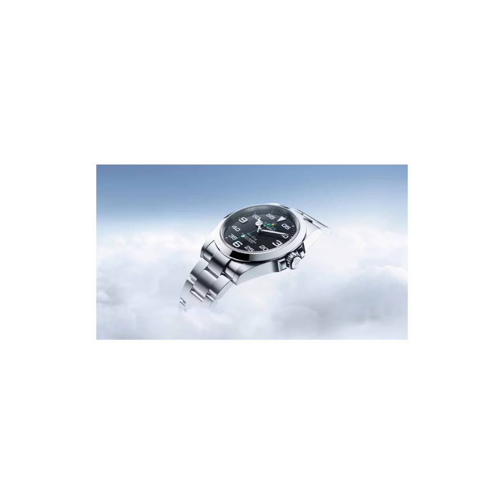 Rolex AirKing 126900 Oyster Perpetual Black 40mm - Image 4