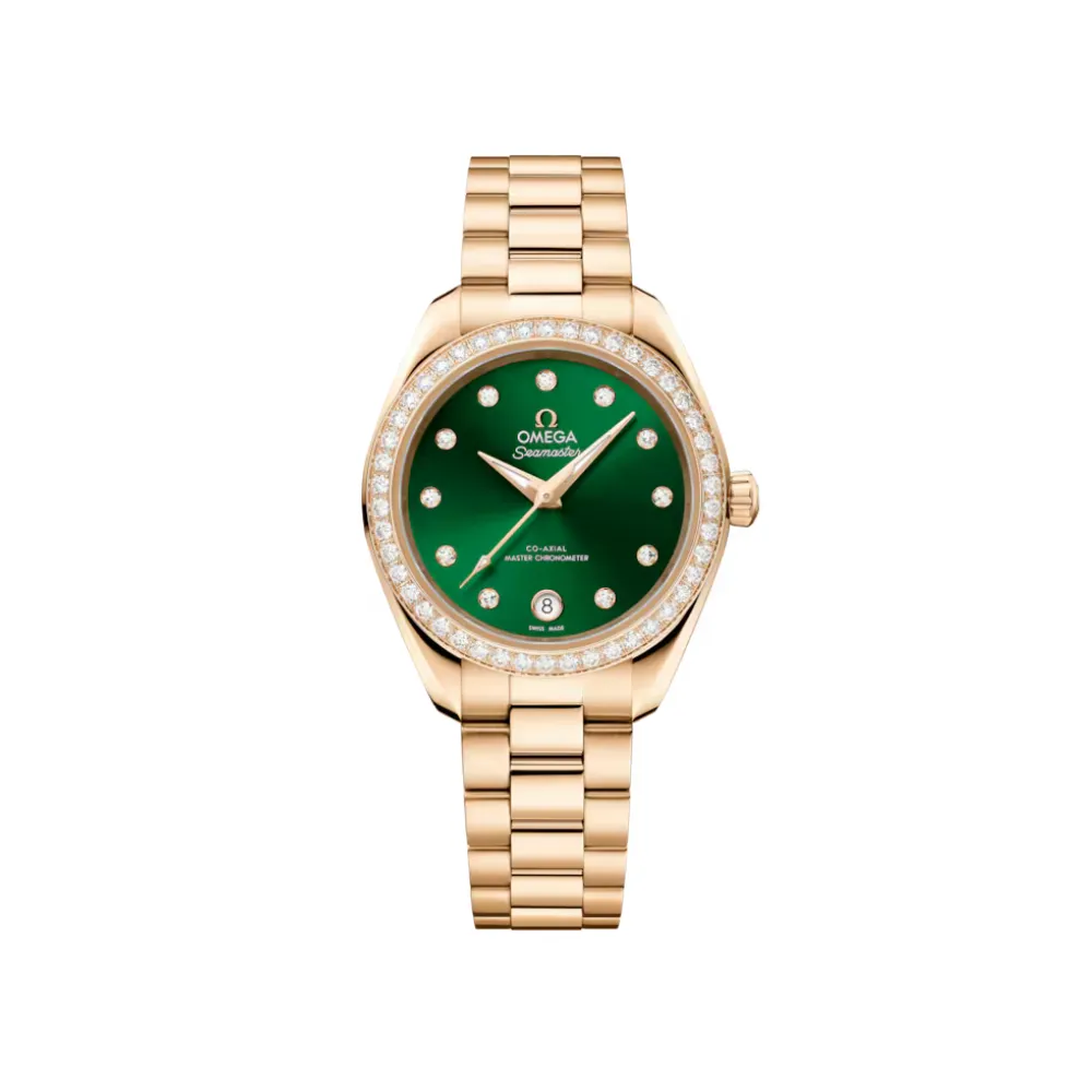 Seamaster Aqua Terra 150M 30 mm Moonshine Gold Ref. 220.55.30.20.60.001