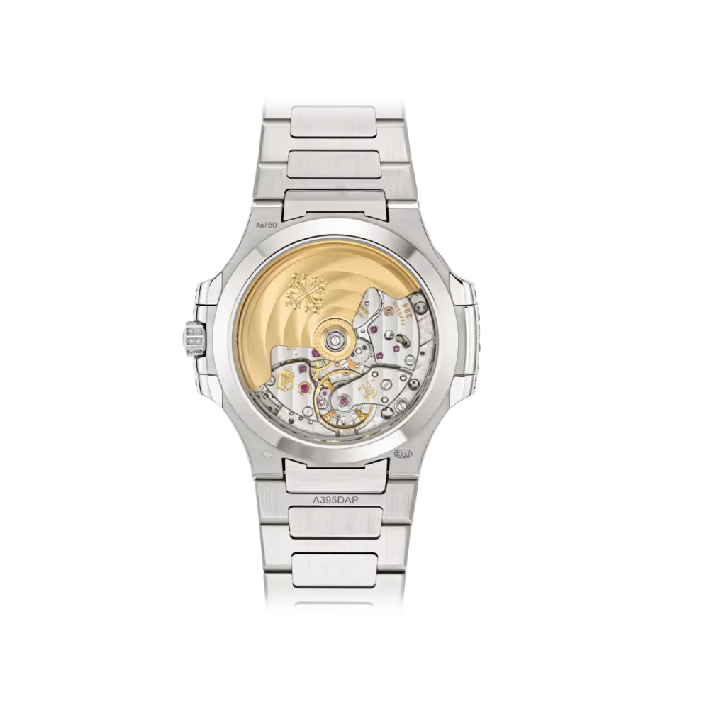 Patek Philippe Nautilus 7118/1451G 'Ladies Haute Joaillerie' White Gold Diamond Blue Sapphire Set - Image 5